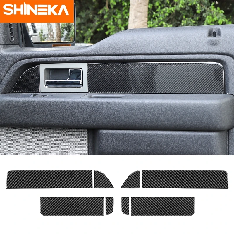 SHINEKA Carbon Fiber Interior Mouldings for Ford F150 2009-2014 Accessories Door Inner Decorative Trim for F150 2009-2014
SHINEKA Carbon Fiber Interior Mouldings for Ford F150 2009-2014 Accessories Door Inner Decorative Trim for F150 2009-2014