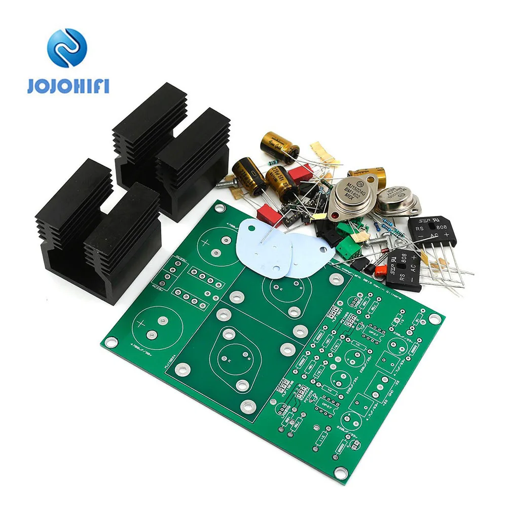 KSA5 DIY KITS MJ15024 MJ15025 Headphone AMP Amplifier Amplifiers KG Version Dedicated Power Supply Stabilized Power Supply Board
KSA5 DIY KITS MJ15024 MJ15025 Headphone AMP Amplifier Amplifiers KG Version Dedicated Power Supply Stabilized Power Supply Board