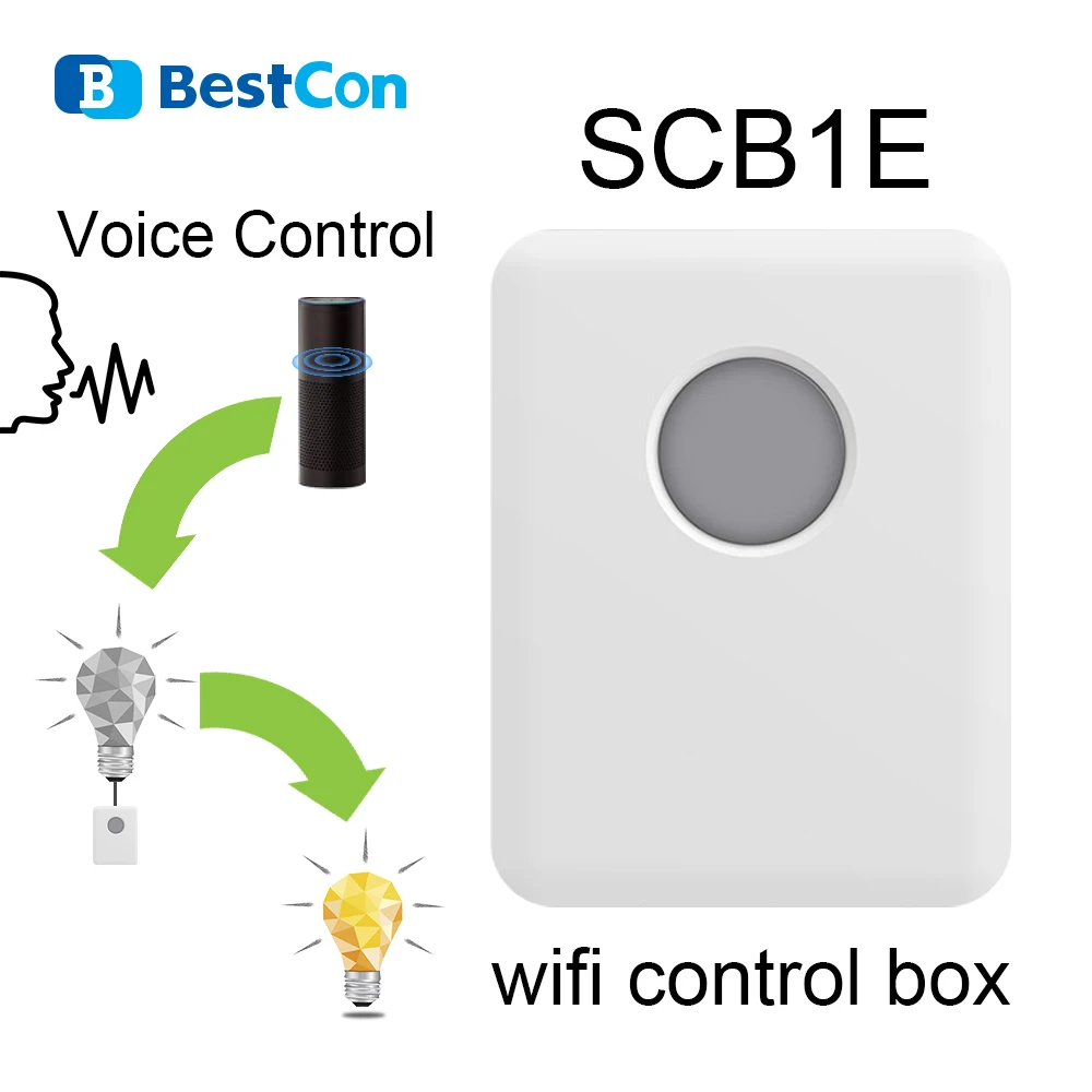 New BroadLink BestCon SCB1E Smart WiFi Module 16A Metering switch works with Alexa and Google Assistant Compatible with Xiaomi
New BroadLink BestCon SCB1E Smart WiFi Module 16A Metering switch works with Alexa and Google Assistant Compatible with Xiaomi