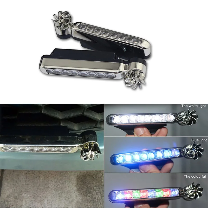 AOZBZ Automatic Wind Power 8 LED Car Light Daylight No Need External Power Supply Headlight Lamp Car Daytime Light Car Styling
AOZBZ Automatic Wind Power 8 LED Car Light Daylight No Need External Power Supply Headlight Lamp Car Daytime Light Car Styling