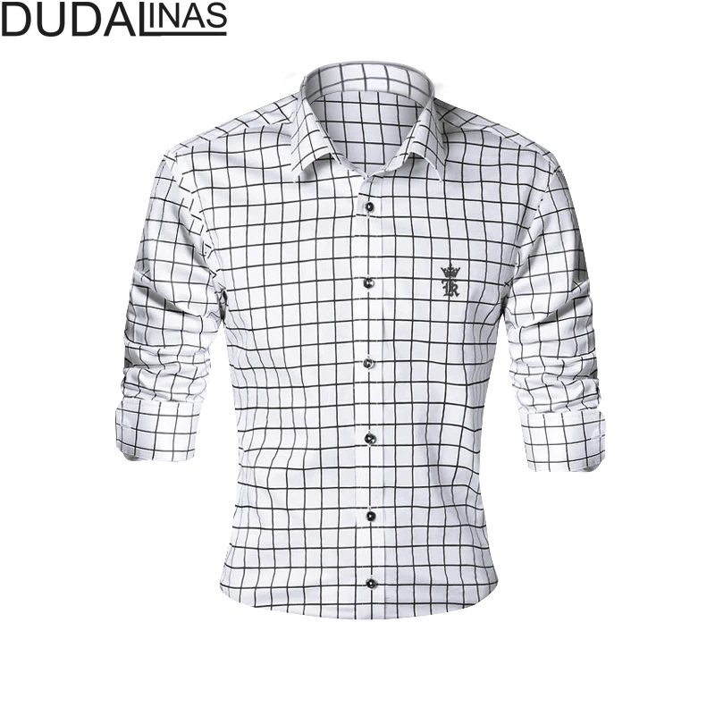 2022 Male Shirt Casual Mens Dress Shirt Slim Fit Plaid Shirt Long sleeve Men Shirt
2022 Male Shirt Casual Mens Dress Shirt Slim Fit Plaid Shirt Long sleeve Men Shirt