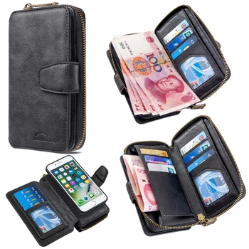 New Fashion Leather Zipper Wallet Phone Bag Case for iphone 7 8 6 7Plus 8Plus Shockproof Back Cover for iphone X XR XS Max Coque
New Fashion Leather Zipper Wallet Phone Bag Case for iphone 7 8 6 7Plus 8Plus Shockproof Back Cover for iphone X XR XS Max Coque