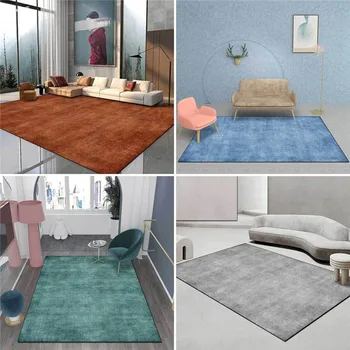 Modern Simple Plain Rug Northern European-Style Morandi Solid Color Gray Blue Carpet Living Room Bedroom Bed Blanket Bath Mat
Modern Simple Plain Rug Northern European-Style Morandi Solid Color Gray Blue Carpet Living Room Bedroom Bed Blanket Bath Mat