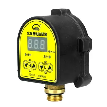 Digital Auto Pressure Controller 220V Adjustable Air Pump Compressor Switch ON/OFF LED Display for Water Water Pump
Digital Auto Pressure Controller 220V Adjustable Air Pump Compressor Switch ON/OFF LED Display for Water Water Pump
