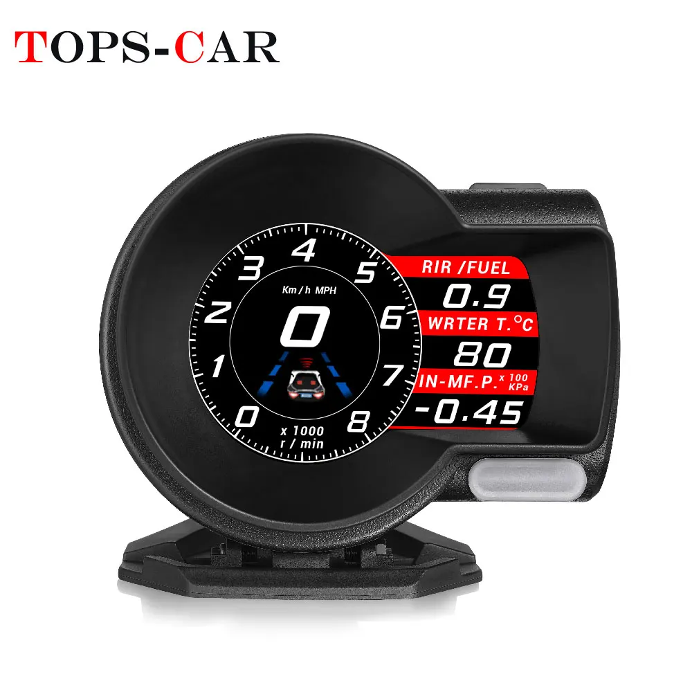 OBD Instrument Vehicle Multifunctional Head-up Display Speed, Water Temperature Digital Vehicle Speed
OBD Instrument Vehicle Multifunctional Head-up Display Speed, Water Temperature Digital Vehicle Speed