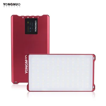 YONGNUO YN125 Mini LED Fill Light Photography Lamp 120pcs LEDs Dimmable 3200-5600K for Live Video Group Photos Selfie Taking
YONGNUO YN125 Mini LED Fill Light Photography Lamp 120pcs LEDs Dimmable 3200-5600K for Live Video Group Photos Selfie Taking
