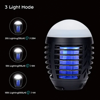 Mosquito Killer Lamp Bug Zapper USB Rechargeable Led Outdoor Waterproof Portable Insect Ultra Quiet Camping Electric Shock 
Mosquito Killer Lamp Bug Zapper USB Rechargeable Led Outdoor Waterproof Portable Insect Ultra Quiet Camping Electric Shock