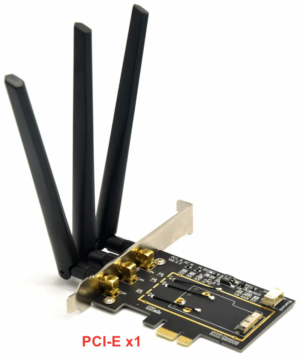 High Quality PCB Board WIFI Adapter Card For Mac Os Hackintosh BCM943602CS BCM94360cs2 PCIE-1X PCI-E X4 X8 PCIE-16X Solt | Компьютеры и