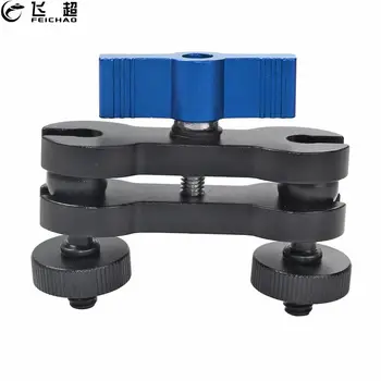 360 Swivel Dual Ball Head Bracket Magic Arm 1/4 Tripod Mount Lock Knob Light Stand for Monitor Flash SLR Camera Clamp Accessory
360 Swivel Dual Ball Head Bracket Magic Arm 1/4 Tripod Mount Lock Knob Light Stand for Monitor Flash SLR Camera Clamp Accessory