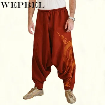 WEPBEL Men Harem Pants Summer Baggy Aladdin Hippie Pants Fashion Plus Size Hip Hop Wide Legs Streetwear Outfits S-3XL
WEPBEL Men Harem Pants Summer Baggy Aladdin Hippie Pants Fashion Plus Size Hip Hop Wide Legs Streetwear Outfits S-3XL