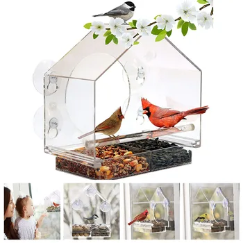 Clear Seed No Mess Bird Feeder Parrot Toys Canary Cockatiel Finch Tidy Corral High Quality Hanging Bird Feeder Garden Bird Cages
Clear Seed No Mess Bird Feeder Parrot Toys Canary Cockatiel Finch Tidy Corral High Quality Hanging Bird Feeder Garden Bird Cages