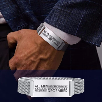 I.D. MESH STRETCH STAINLESS STEEL BRACELET FOR MEN UNISEX STRETCHABLE PERSONALIZED ID TAG SIMPLE CLASSIC MAGNETIC BRACELET
I.D. MESH STRETCH STAINLESS STEEL BRACELET FOR MEN UNISEX STRETCHABLE PERSONALIZED ID TAG SIMPLE CLASSIC MAGNETIC BRACELET