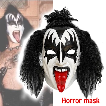 New The Demon Costume Accessory Cosplay Masks Rock Bar DJ Party Halloween Carnival Latex Masks Helmet Costume Prop Simmons Mask
New The Demon Costume Accessory Cosplay Masks Rock Bar DJ Party Halloween Carnival Latex Masks Helmet Costume Prop Simmons Mask