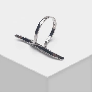 Amorita boutique 925 lined willow leaves with exquisite zircon inlaid ring
Amorita boutique 925 lined willow leaves with exquisite zircon inlaid ring