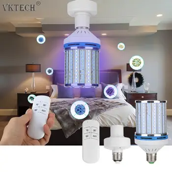 30W/80W UVC Ozone Germicidal Lamp Timing Remote Control Sterilization Disinfection Light Bulb UV Sterilizer Mites Light
30W/80W UVC Ozone Germicidal Lamp Timing Remote Control Sterilization Disinfection Light Bulb UV Sterilizer Mites Light