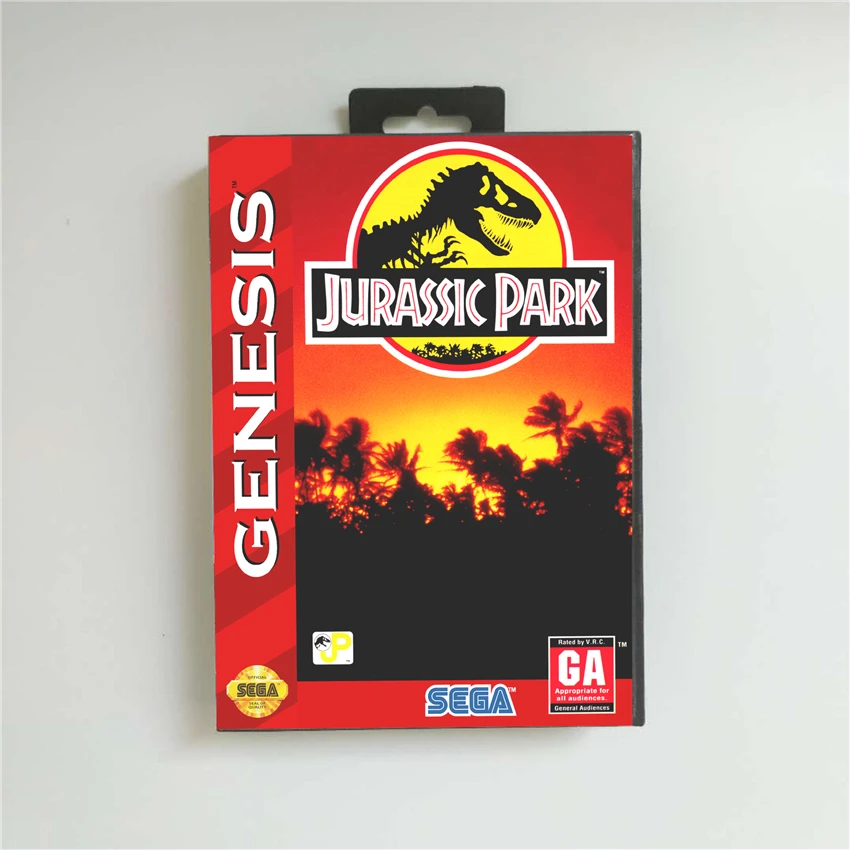 Jurassic Park - USA Cover With Retail Box 16 Bit MD Game Card for Sega Megadrive Genesis Video Game Console
Jurassic Park - USA Cover With Retail Box 16 Bit MD Game Card for Sega Megadrive Genesis Video Game Console