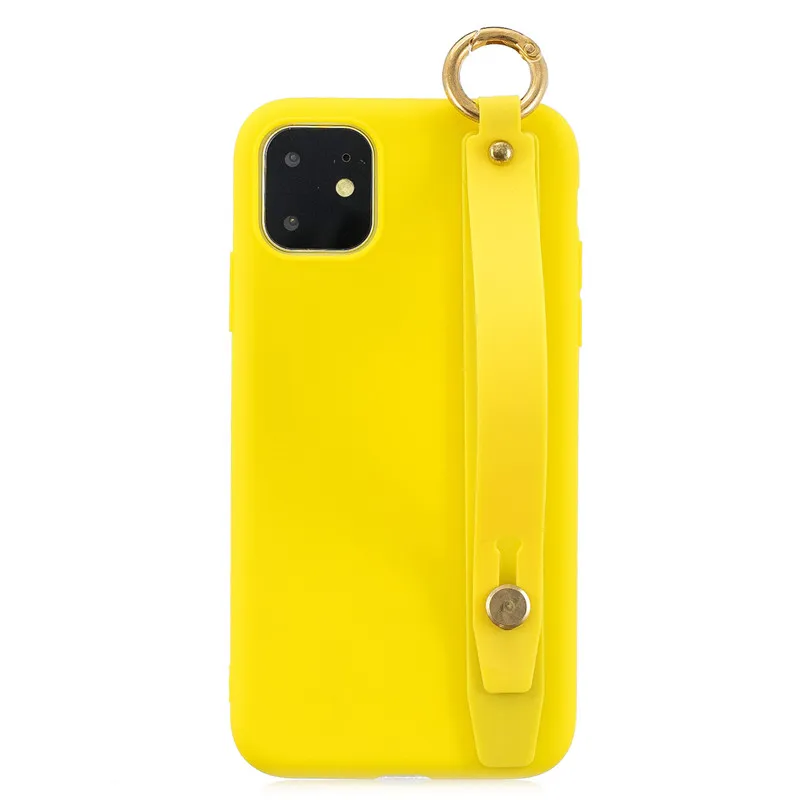 Soft Silicone Phone Holder Case For iphone 11 PRO MAX XR X Xs Max Case For iphone 7 8 6 6s plus Solid Color Wrist Strap Cover
Soft Silicone Phone Holder Case For iphone 11 PRO MAX XR X Xs Max Case For iphone 7 8 6 6s plus Solid Color Wrist Strap Cover