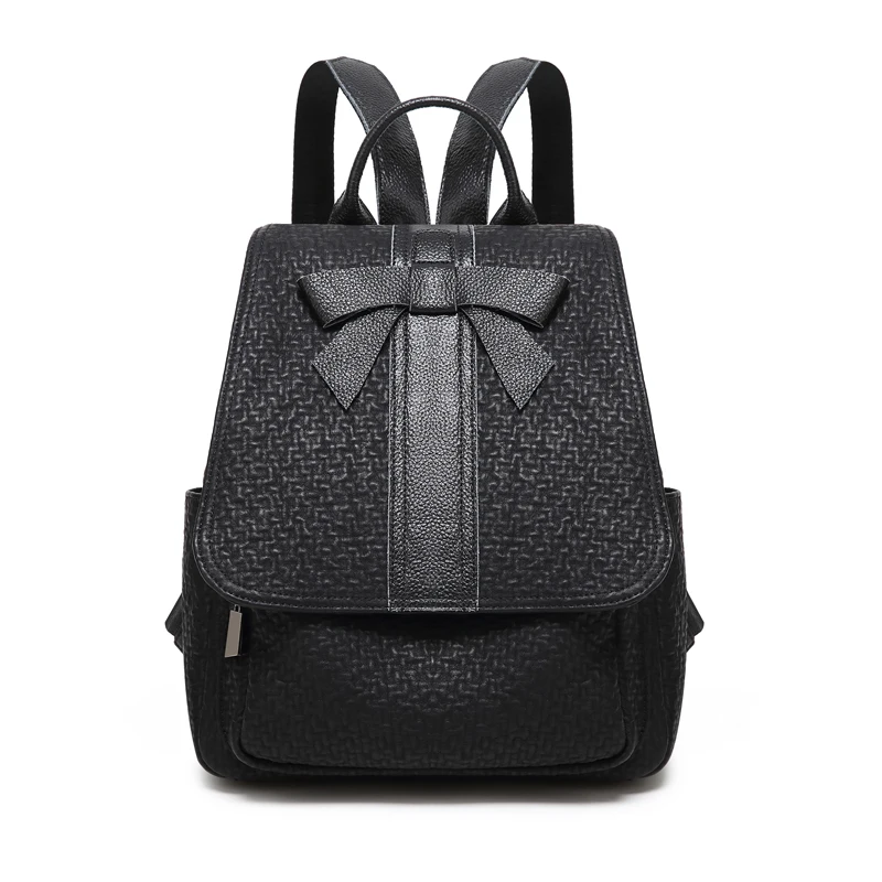 Ceossman New Shoulder Bag College Style Sweet Large Capacity Solid Backpack Bow Soft Leather Female School Travel Bag Backpack
Ceossman New Shoulder Bag College Style Sweet Large Capacity Solid Backpack Bow Soft Leather Female School Travel Bag Backpack