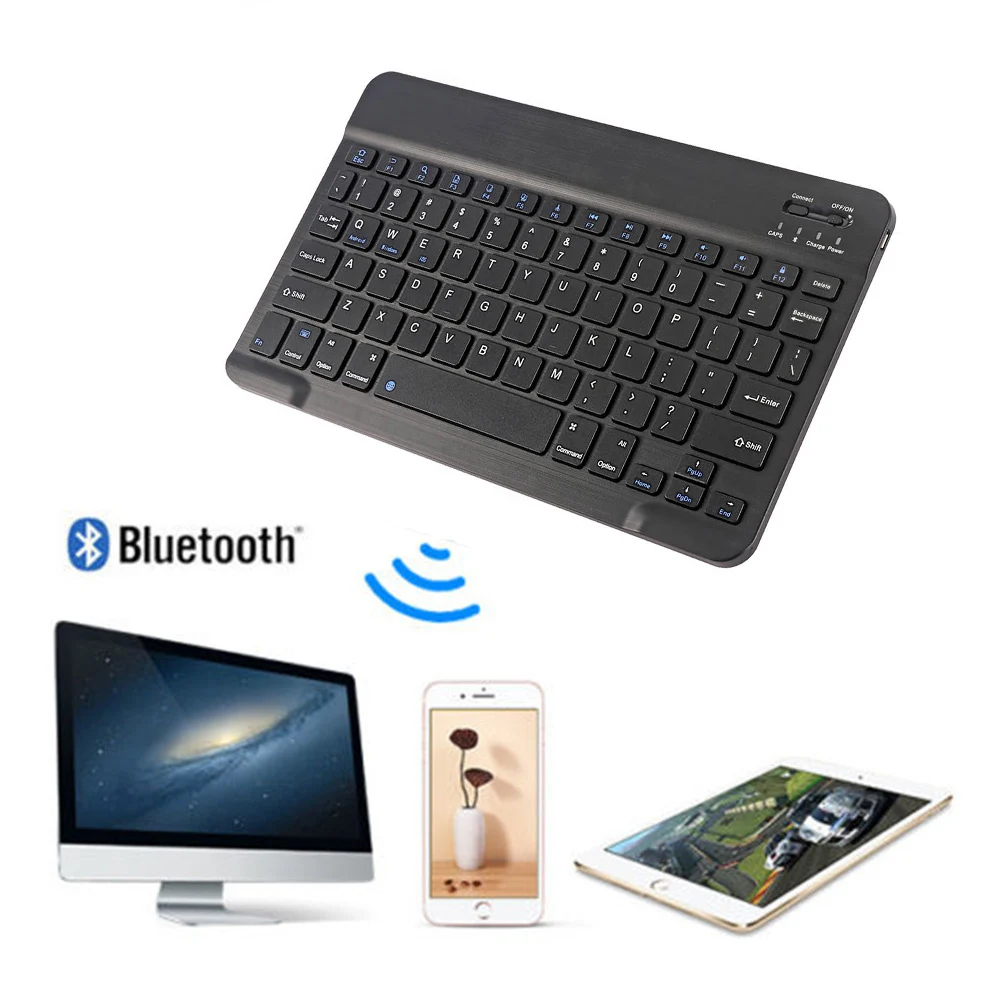 Portable Wireless Bluetooth Keyboard BV 3.0 For IOS Android Tablet PC Windows For IPad MinI Bluetooth Keyboard
Portable Wireless Bluetooth Keyboard BV 3.0 For IOS Android Tablet PC Windows For IPad MinI Bluetooth Keyboard