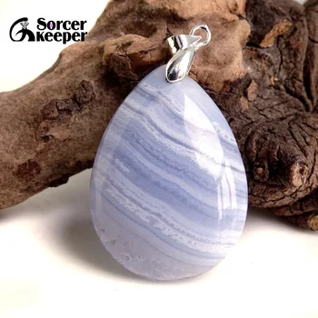 Real Natural Gem Stone Blue Chalcedony Crystal Necklace & Pendant Polished Agates Slice Beads For For Women Jewelry Making BD785
Real Natural Gem Stone Blue Chalcedony Crystal Necklace & Pendant Polished Agates Slice Beads For For Women Jewelry Making BD785