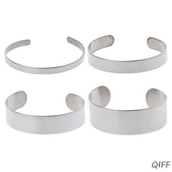 10Pcs Titanium Blank Stamping Bracelet DIY Leather Cuff Bangles Jewelry Making 
10Pcs Titanium Blank Stamping Bracelet DIY Leather Cuff Bangles Jewelry Making