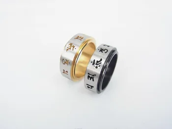 Personality can be rotated and transported cold evil ring ring lucky man and light index finger ring female tide couple models
Personality can be rotated and transported cold evil ring ring lucky man and light index finger ring female tide couple models