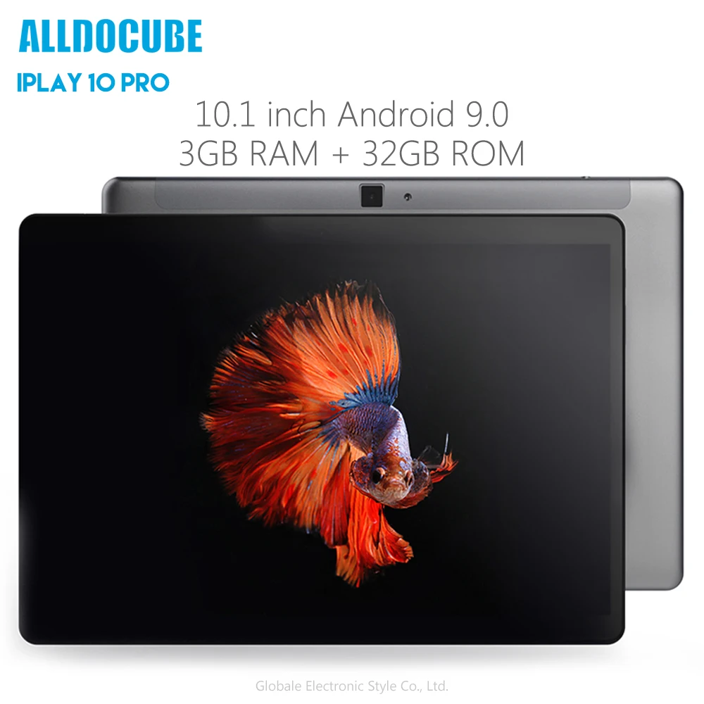 

Original ALLDOCUBE iPlay10 Pro Tablet PC 10.1 inch Android 9.0 MTK8163 1.5GHz Quad Core CPU 3GB RAM 32GB ROM 5.0MP Camera