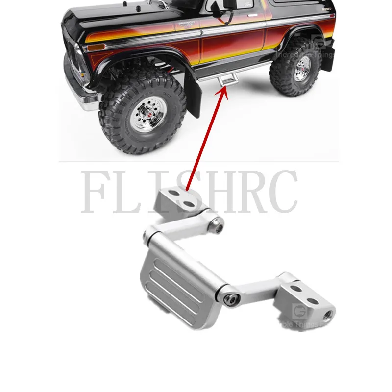 GRC Simulated Metal Folding Side Step Side Bar For 1/10 Rc Car Traxxas TRX-4 BRONCO
GRC Simulated Metal Folding Side Step Side Bar For 1/10 Rc Car Traxxas TRX-4 BRONCO