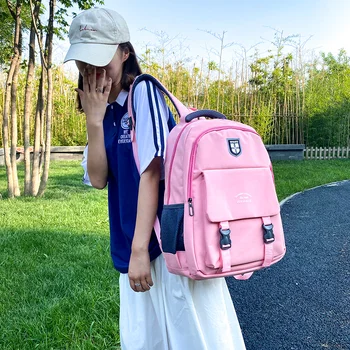 women Backpack Solid Color Shoulder Bag Casual Women Backpack Teenage Girl School Bag Bagpack Backbag Mochilas Female
women Backpack Solid Color Shoulder Bag Casual Women Backpack Teenage Girl School Bag Bagpack Backbag Mochilas Female