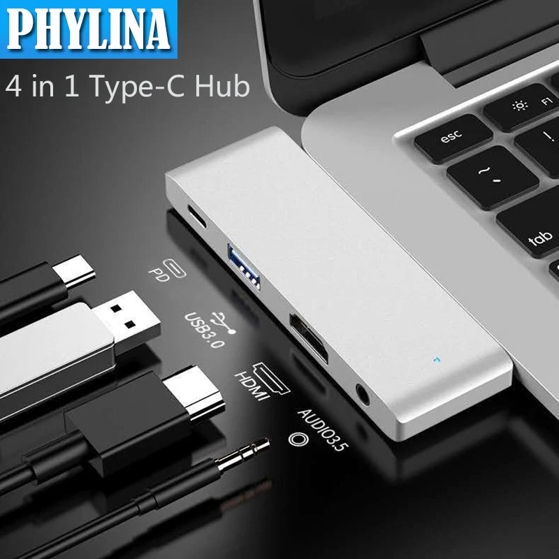 1PCS USB3.0 HDMI AUDIO3.5 PD 4 Adapter Type-C Hub to HDMI 4K With PD Converter Suitable For Mobile Phone Computer Tablet HotSell
1PCS USB3.0 HDMI AUDIO3.5 PD 4 Adapter Type-C Hub to HDMI 4K With PD Converter Suitable For Mobile Phone Computer Tablet HotSell