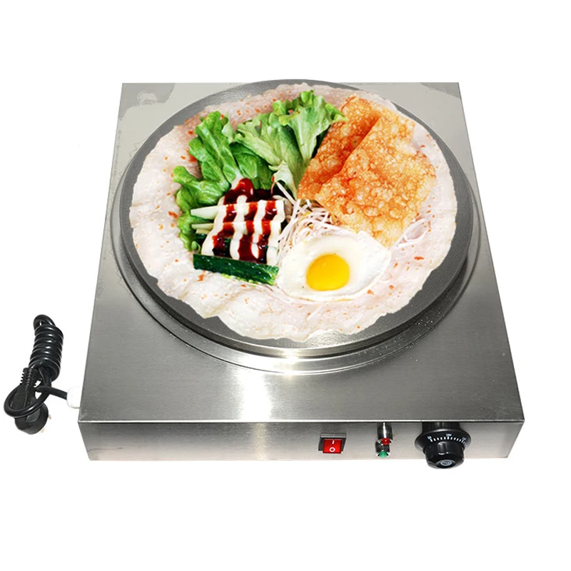 Commercial Crepe Maker Electric Crepe Machine Non-Stick 40cm Fry Pan Pancake Machinee Commercial Multigrain Tortilla Machine
Commercial Crepe Maker Electric Crepe Machine Non-Stick 40cm Fry Pan Pancake Machinee Commercial Multigrain Tortilla Machine