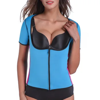 2020 Women Sauna Body Shaper Sweat Suits Sleeve Spa Slimming Workout Weight Loss Plus Size Waist Cincher Tummy Top Vest Corset
2020 Women Sauna Body Shaper Sweat Suits Sleeve Spa Slimming Workout Weight Loss Plus Size Waist Cincher Tummy Top Vest Corset