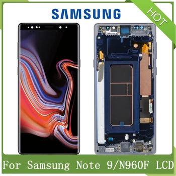 Original SUPER AMOLED 6.4'' For SAMSUNG GALAXY Note9 N960 N960D N960F With Frame LCD Touch Screen Digitizer Assembly Replacement
Original SUPER AMOLED 6.4'' For SAMSUNG GALAXY Note9 N960 N960D N960F With Frame LCD Touch Screen Digitizer Assembly Replacement