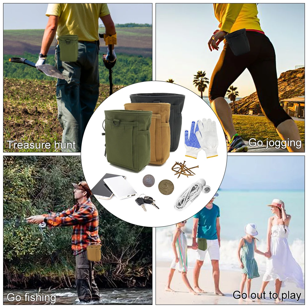 Metal Detecting Gold Finds Bag Multipurpose Digger Pouch for Pinpointing Detector Waist Pack Tools Shovel Find Bag
Metal Detecting Gold Finds Bag Multipurpose Digger Pouch for Pinpointing Detector Waist Pack Tools Shovel Find Bag
