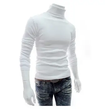 OLOEY 2019 New Autumn Men Sweater Casual Men Winter High Collar Pullover Sweater Multi -Color Choice ,Soft And Warm 
OLOEY 2019 New Autumn Men Sweater Casual Men Winter High Collar Pullover Sweater Multi -Color Choice ,Soft And Warm