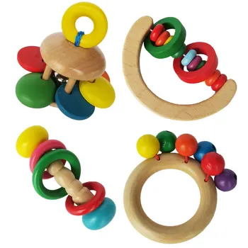 4PCS Wooden Baby Handbell Toy Early Educational Music Toy Early Educational Music Toy for Baby Child Kids Toddler
4PCS Wooden Baby Handbell Toy Early Educational Music Toy Early Educational Music Toy for Baby Child Kids Toddler