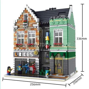 In Stock 10004 3668pcs Creator Series Bike Shop Bicycle Street View Building Block Bricks Educational Toys Gift compatible 10181
In Stock 10004 3668pcs Creator Series Bike Shop Bicycle Street View Building Block Bricks Educational Toys Gift compatible 10181
