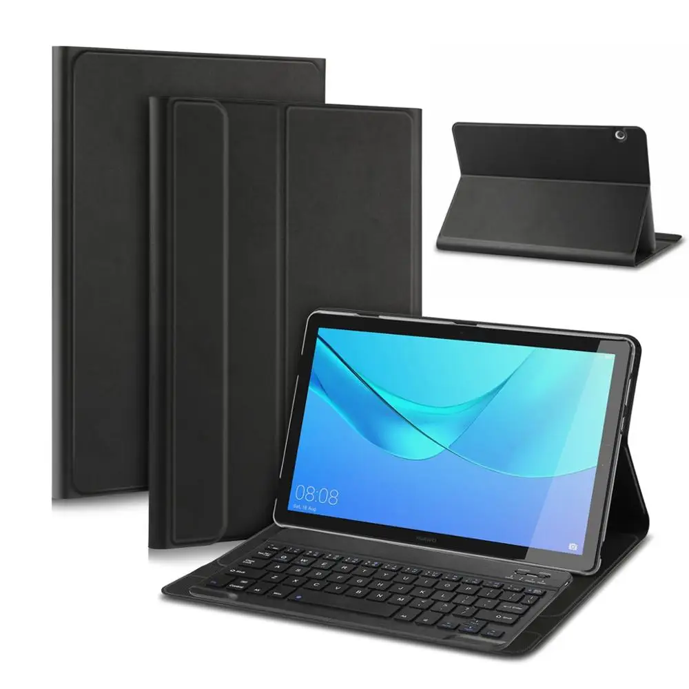 For Huawei mediapad M5 10.1" 10.8" Bluetooth Keyboard Folio Case BAH2-AL00/AL10 CMR-W09/AL09
For Huawei mediapad M5 10.1" 10.8" Bluetooth Keyboard Folio Case BAH2-AL00/AL10 CMR-W09/AL09