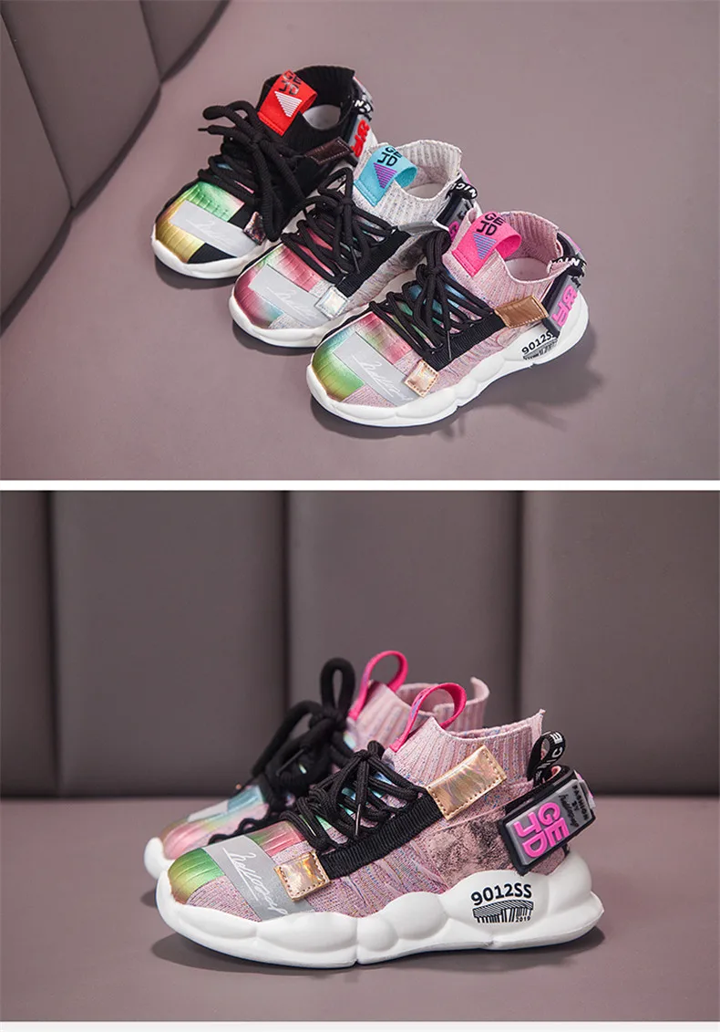 2019 Autumn Kids sneakers Girls shoes Boys Fashion Casual Children Shoes for Girl Sport Running Child Shoes Chaussure Enfant (7)