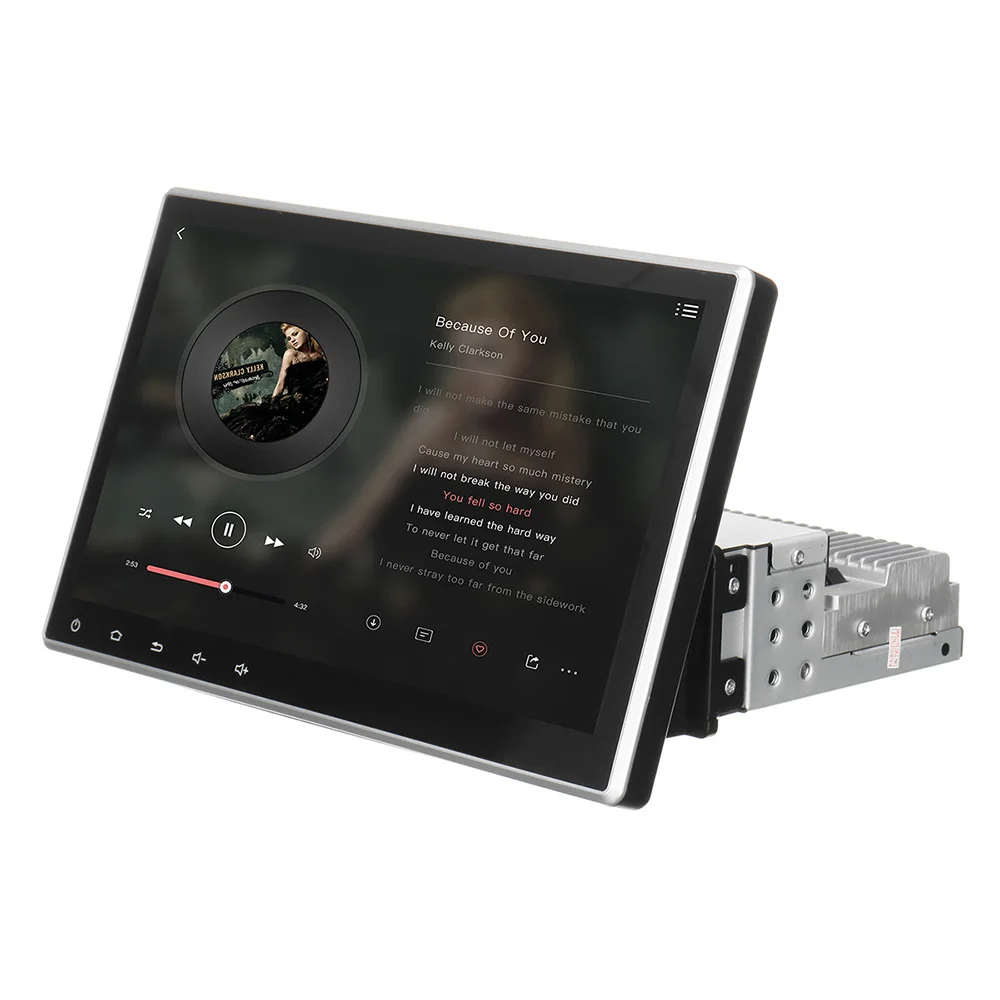 New Android 8.1 Universal 10.1-inch rotating screen car multimedia player navigation GPS WIFI stereo MP5 video player radio
New Android 8.1 Universal 10.1-inch rotating screen car multimedia player navigation GPS WIFI stereo MP5 video player radio