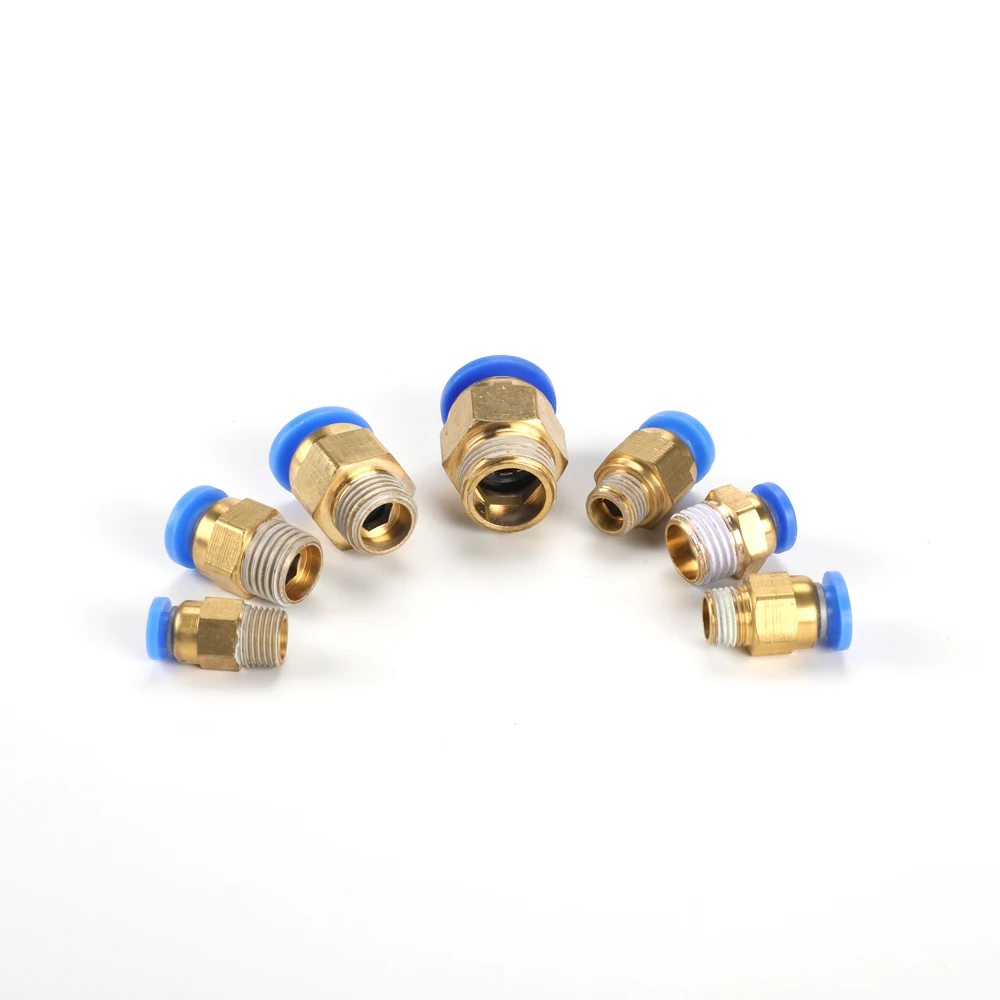 10Pcs Air Pneumatic 10mm 8mm 6mm 4mm Hose Tube 1/4" 1/2" 1/8" 3/8" M5 Male Thread Pipe Connector Quick Coupling Brass Fitting
10Pcs Air Pneumatic 10mm 8mm 6mm 4mm Hose Tube 1/4" 1/2" 1/8" 3/8" M5 Male Thread Pipe Connector Quick Coupling Brass Fitting