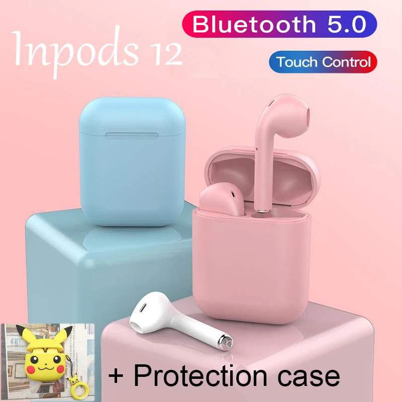Inpods 12 Bluetooth Earphone with mic Mini Portable Wireless Bluetooth Headset Earbuds Sport Dropshipping Charging Box inpods12
Inpods 12 Bluetooth Earphone with mic Mini Portable Wireless Bluetooth Headset Earbuds Sport Dropshipping Charging Box inpods12