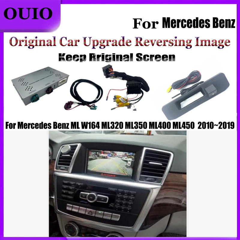 HD rear view camera|For Mercedes Benz ML W164 ML320 ML350 ML400 ML450 2010 ~ 2019 Original screen reversing camera interface
HD rear view camera|For Mercedes Benz ML W164 ML320 ML350 ML400 ML450 2010 ~ 2019 Original screen reversing camera interface