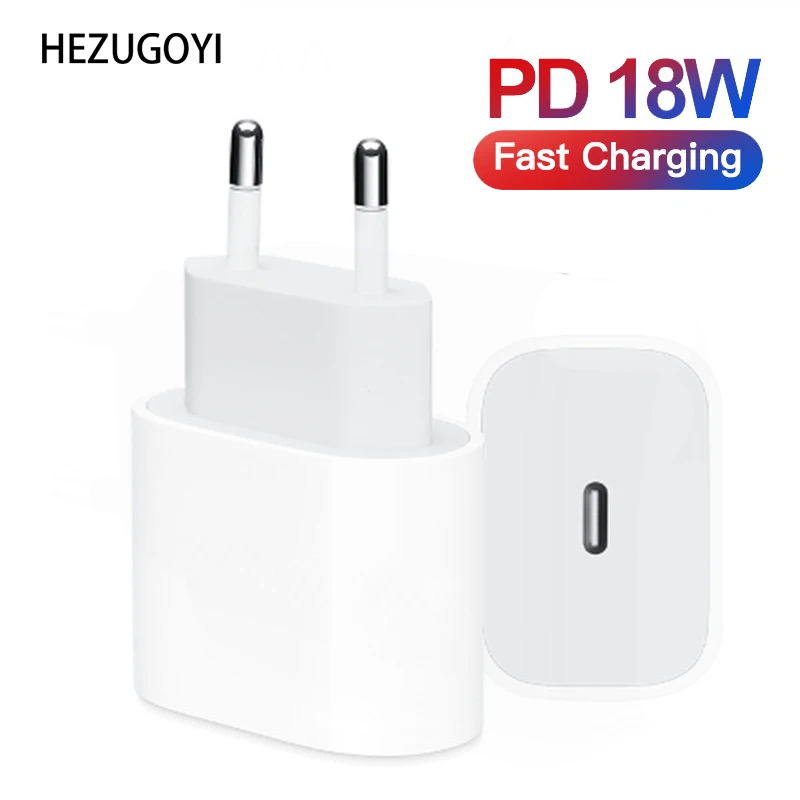 18W USB Type C Charger Adapter For iPhone 11 pro Xs Max Xr 8 PD Charger Fast Charging Power Type-C EU US Plug for Apple Charger
18W USB Type C Charger Adapter For iPhone 11 pro Xs Max Xr 8 PD Charger Fast Charging Power Type-C EU US Plug for Apple Charger