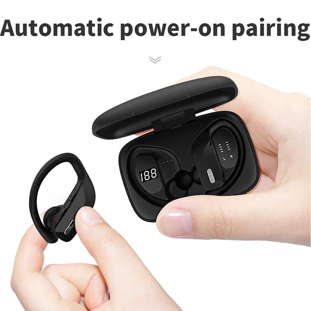 T17 wireless bluetooth headset TWS hanging ear sports waterproof bluetooth headset 5.0
T17 wireless bluetooth headset TWS hanging ear sports waterproof bluetooth headset 5.0