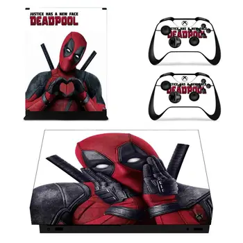 Deadpool Full Game Cover Skin Console & Controller Decal Stickers for Xbox One X Console + Controller Skin Sticker
Deadpool Full Game Cover Skin Console & Controller Decal Stickers for Xbox One X Console + Controller Skin Sticker