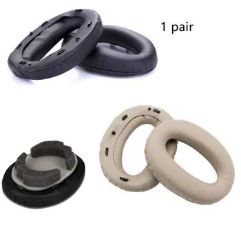 2pcs Headphones Cushion Ear Pads Replacement Cover Accessories Easy Install Left Right Soft Elastic Round For Sony MDR 1000X 
2pcs Headphones Cushion Ear Pads Replacement Cover Accessories Easy Install Left Right Soft Elastic Round For Sony MDR 1000X