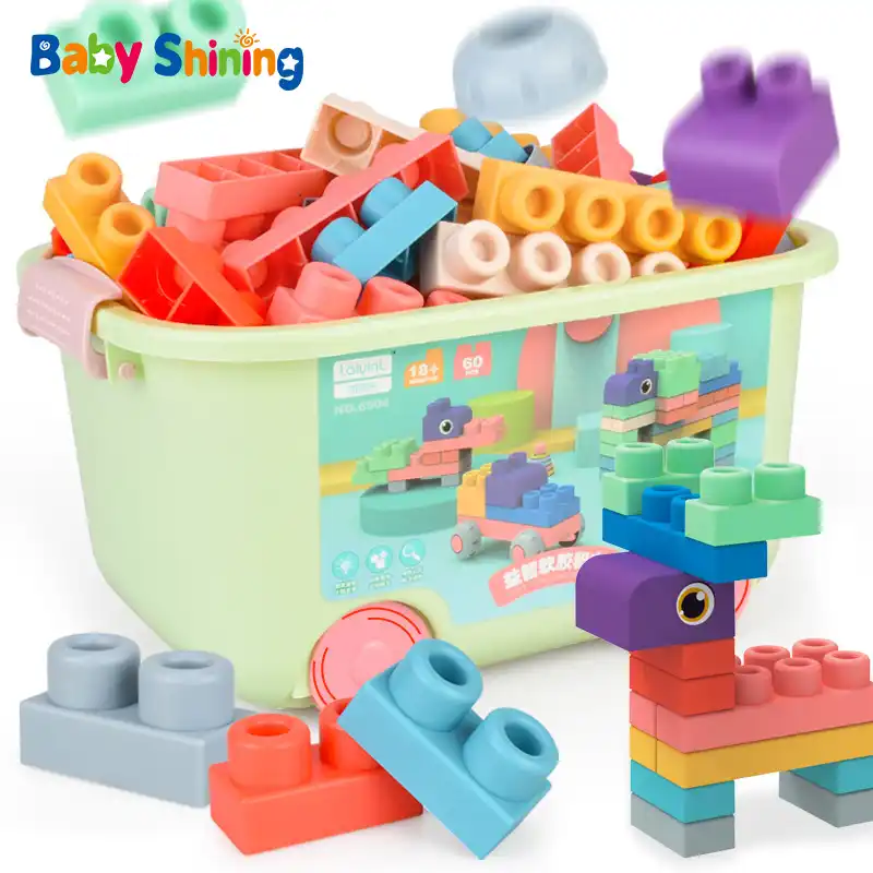 large rubber lego blocks