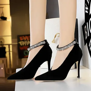 Women Pumps Thin Heel Woman Shoes Fashion Design High Heels Shoes Elegant European Women Shoes
Women Pumps Thin Heel Woman Shoes Fashion Design High Heels Shoes Elegant European Women Shoes