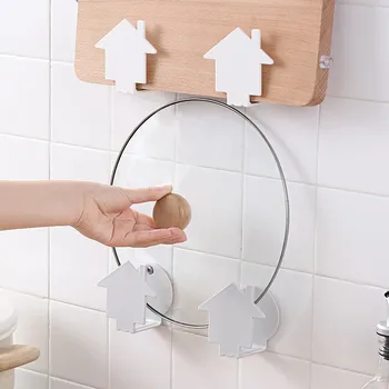 Plastic pot lid holder organizer stand Kitchen tableware wall hanging storage rack Pan Pot Cover shelf Cooking tool DropShipping
Plastic pot lid holder organizer stand Kitchen tableware wall hanging storage rack Pan Pot Cover shelf Cooking tool DropShipping